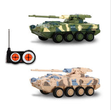 RC Toys Mini 4CH Remote Control Battle Tank Car RC Military Model Vehicle Electrict RC Tank Toys Christmas Gift for Kids
