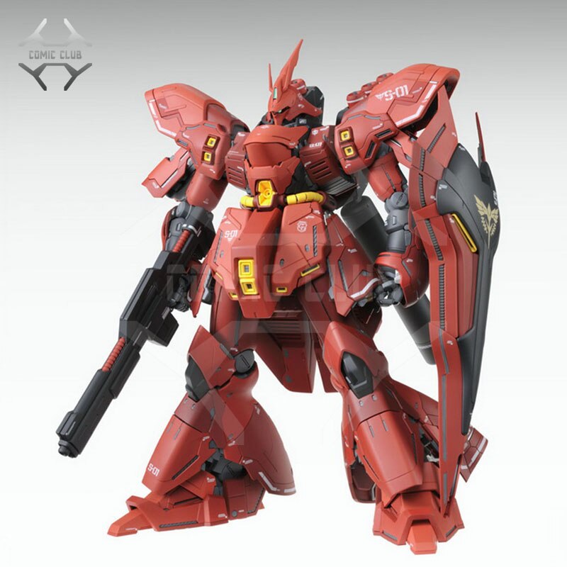 COMIC CLUB IN-Stock MG 1/100 DABAN SAZABI GUNDAM Ver.KA Mobile Suit ROBOT MODEL Figure Anime Toys Figure