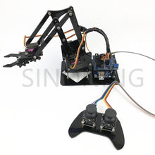 4DOF manipulator arduino Robotic arm remote control ps2 mg90s SNAM1900