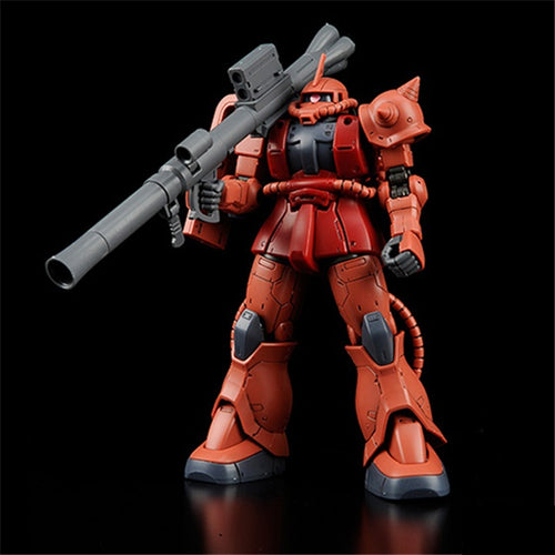 Original Gundam HG 1/144 Model MS-06S ZAKU 2 PRINCIPALITY OF ZEON CHAR AZNABLE Mobile Suit THE ORIGIN GTO Kids Toys BANDAI