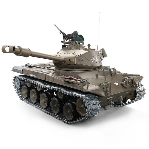 RC Tanks 1 16 US M41A3 Walker Bulldog Light Tank 2.4G 3839-1 1/16 RC Remote Control Battle Tank