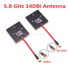 5.8G 14dBi High Gain Directional Patch Antenna Panel Antenna RP-SMA / SMA for Fixed-wing FPV Racing Drone Quadcopter Multicopter