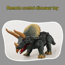 Moving Walking Roaring Dinosaur Remote Control Electronic Light Sound Kids Toy Halloween Gifts