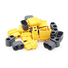 10 x Amass XT60+ Plug Connector With Sheath Housing 5 Male 5 Female (5 Pair )