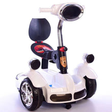 Fashion Children' Remote Control Car Balance Motor Van Ride on Electric Toys Kids RC Ride on Car Five Wheels Bumper Scooter Car