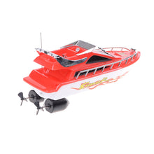 2017 New RC Boat High Speed Remote Control Boats Electric Plastic Waterproof Toys Model Ship Sailing RC Boat Ship for Chirldren