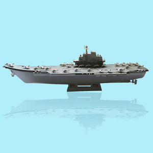 Free shipping Aircraft Carrier Dream Electric Assembly Model DIY Simulation Warship Educational Toy children Gift Battle Ship