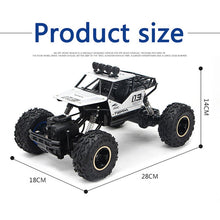 New RC Car 1:16 4WD Rock Crawlers Driving Car Double Motors Drive Bigfoot Car Remote Control Car Model Off-Road Vehicle Toy