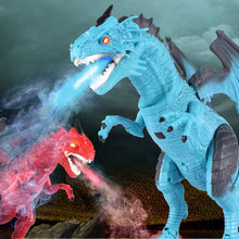Remote Control RC Dragon Walking Dinosaur Toy with Light Sound Kids Toy Gifts FJ88
