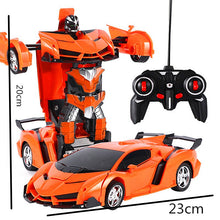Technic Transformation RC Car Remote Control Car Radio-Controlled Sport Car Drift Model Transform Toy 1:18 One-key