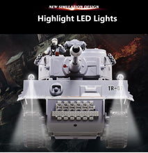 2018 Upgrade RC Tank 1:16 2.4G Smoke BB Bullet Remote Control RC Battle Germany Tiger 2A6 Remote Control Military Main Tank Toy