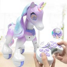 Creative Electric Smart Horse Remote Control Unicorn Children's New Robot Touch Induction Electronic Pet Educational Toy