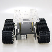 Smart Robot Tank Chassis Tracked Car Platform with 33GB-520 Motor for Arduino DIY Robot Toy Part mini T101 New Arrival 2018