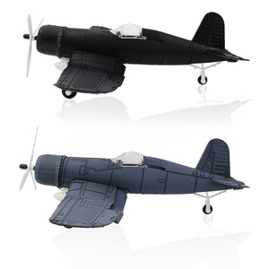 1 PCS Assembly Aircraft Model Kit Toys for Boys Military F4U Corsair Fighter 4D Model DIY Building Blocks Educational Toy Gifts