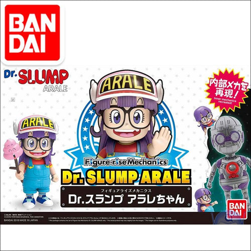 Original Bandai Dr. SLUMP ARALE 1/12 Model Machine Girl Mobile Suit Kids Toys