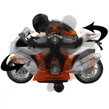 2.4Ghz Rc Motorcycle Stunt Drift Music Led Light Rc Motorbike Model Toys Remote Control Motor Toys For Children Gift,Black