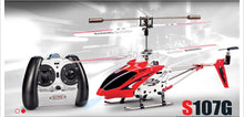 Syma S107G IR 3-channel RC Single-blade Remote Control Helicopter Model Toys RTF