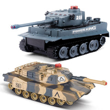 2pcs/set 1:32 2.4G RC Tank Toy With Fighting Infrared Ray Led Remote Control Battle Tanks Model Shoot Robot RC Toys for Kid Gift