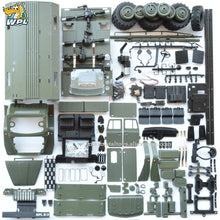 WPL B36 1:16 Ural RC Car 6WD Military Truck Rock Crawler Command Communication Vehicle KIT Toy Carrinho de controle