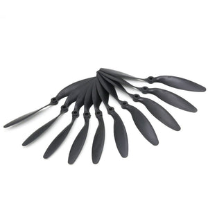 10pcs/lot 8060 Propellers Glass fiber & nylon Props for RC Airplane Quadcopter Perfect 8x6 RC Airplane Propellers Blades