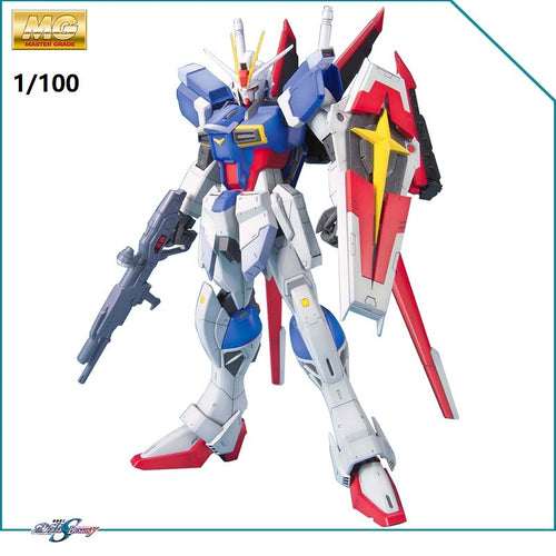 Original MG 1/100 Gundam Model ZGMF-X56A Force Impulse SEED Destroy Armor Unchained Mobile Suit Kids Toys