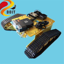 SZDOIT T300 WiFi Video Robot Metal Tank Chassis Video Camera RC Robot For Mobile Phone Control