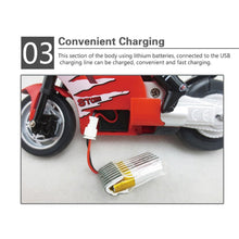 8012 1/20 Scale RC Motorcycle Remote Control 2 Wheels High Speed 2.4GHz RC Motorcycle Motorbike Toys Xmas Gift for Kids Children