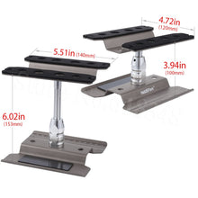 Metal Aluminum RC Car Workstation Work Stand Repair 360 Degree Rotation For 1/8 1/10 1/12 1/16 Scale Model