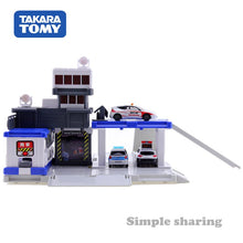 Takara Tomy Tomica Town central Police department building block diecast miniature baby toys model kit hot pop kids dolls