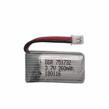 10pcs 3.7V 260MAH Upgrade For Eachine E010 E010C E011 E013 H36 Mini RC Quadcopter 3.7V 260MAH 30C Libo Battery With Charger Set