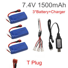 7.4V 1500mAh Lipo battery With USB Charger For FT009 RC Boat 12428 battery Lipo 2S 7.4 V 1500 mah 903462 2S JST SM T PLUG