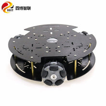 SZDOIT 58mm Nylon Omnidirectional Wheel Double Layer 3WD Metal Smart Robot Tank Car Chassis Kit 9V/12V DC Motor DIY For Arduino