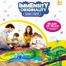 Kids Magic Inductive Chameleon Model Toy [Follows Black Line] with 5 Changeable Colors + 5 Different Sound +Black Pen Magic Toy