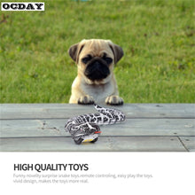 OCDAY RC Remote Control Snake And Egg Rattlesnake Animal Trick Terrifying Mischief Toys for Children Funny Novelty Gift New Hot