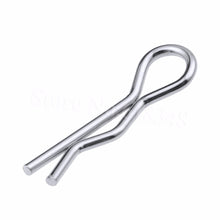 50pcs/lot Universal Micro 1/18 RC Car Body Clips Pins Bend Metal For Remote Control Toy Spare Parts