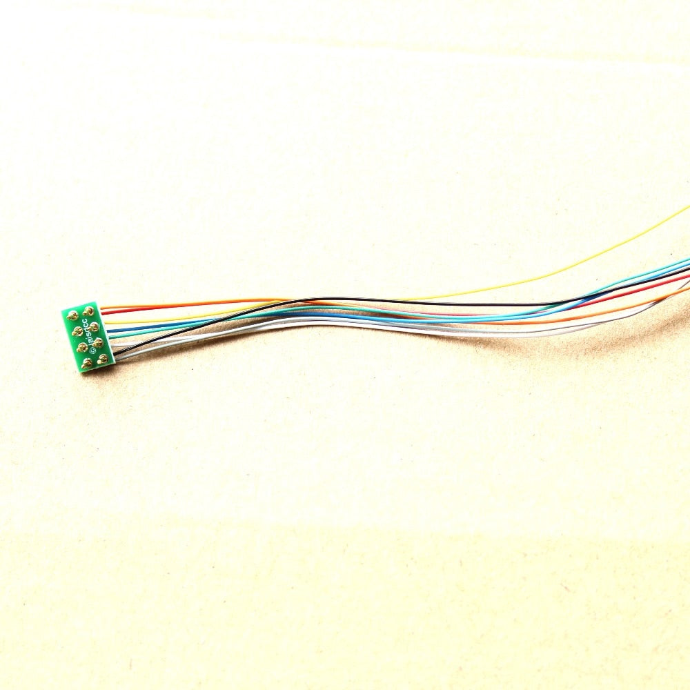 860047 NEM652 Male Plug with Wire Harness for Dcc Model Trains Model Railway/LaisDcc Brand