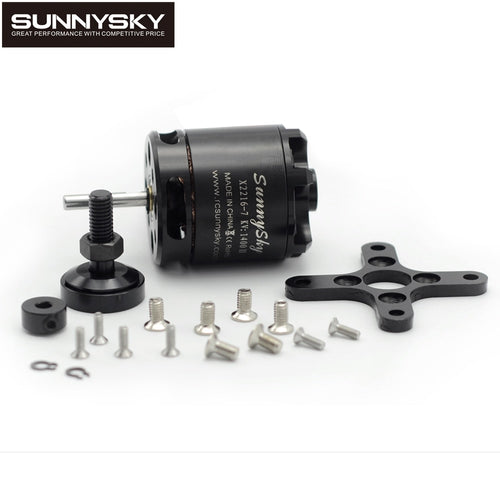 1pcs SunnySky X2216 2216 880KV 1100KV 1250KV 1400KV 1800KV 2400KV II Outrunner Brushless Motor For RC Models 3D airplane