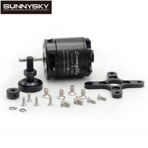 1pcs SunnySky X2216 2216 880KV 1100KV 1250KV 1400KV 1800KV 2400KV II Outrunner Brushless Motor For RC Models 3D airplane