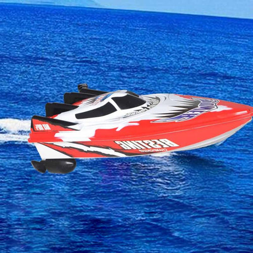 Controlled Boat Remote Control Toy RC Racing Fishing Ship Bait Radio Speed Boat Red Green Rc Boat Hull Toy Rc Speedboat