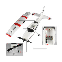 1:28 Cessna-182 Remote Control Propeller Airplane 3-Channel Fixed Wing RC Aircraft Outdoor Park Parent-child Glider Plane Toys
