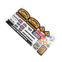 Micro Sponsor Logo Racing Sticker Sheet Universal For WPL & MN RC Car Crawler Sticker Parts RC Car Model Toy Parts Durability