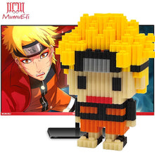 MUMUELI Mini Assembly DIY Japan Anime Figure Cute 3D Building Model Kit Blocks for Children Kids Resin Toys Collection DTSET-4