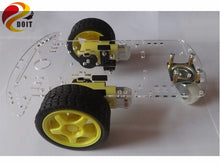 Official DOIT Intelligent Car Robot Chassis with Speed Encoder DIY RC Toy Remote Control Atmega Uno R3 Raspberry Pi