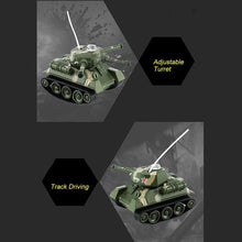 Super Mini Tiger RC Tank Model Imitate Scale Remote Radio Control Tank Radio Controlled Electronic Toys Tank for Children Kids
