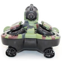 2017 newest Amphibious tank 24883A 2.4GHz Wireless RC Tank car Water / Land Mode RC Tank with LED Light 24883 upgrade version