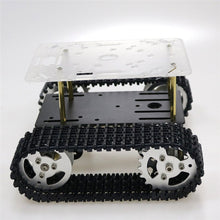 Smart Robot Tank Chassis Tracked Car Platform with 33GB-520 Motor for Arduino DIY Robot Toy Part mini T101 New Arrival 2018