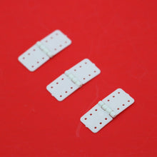 20pcs/lot Nylon & Pinned Hinge 20x36mm / 16x29mm / 12x24mm For RC Airplane Plane Parts Model Replacement