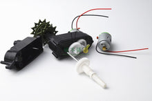 DIY 85 Light shock absorption Plastic Tank Chassis with Rubber Crawler belt Tracked Vehicle Big Size