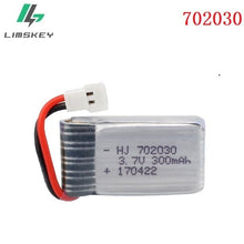 3.7V 300mAH Lipo Battery For Udi U816 U830 F180 E55 FQ777 FQ17W Hubsan H107 Syma X11C FY530 RC Helicopter 3.7V 300mAH 25C 702030