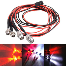 RC LED Night Headlamps Headlights 3/5mm LED Light for Model Drift Crawler Car BM88